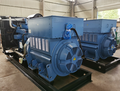 安徽池祁高速第一批4臺玉柴配德科600kw/10.5Kv高壓發(fā)電機(jī)組即將交付