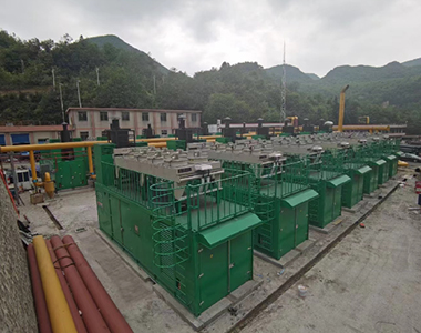 廣西玉柴燃?xì)獍l(fā)電項目（德科1200KW/10.5KV/6極高壓發(fā)電機）